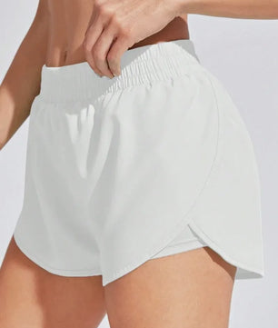 Dames Yoga & Fitness Shorts: Elastische Running Workout Leggings voor Sport & Gym