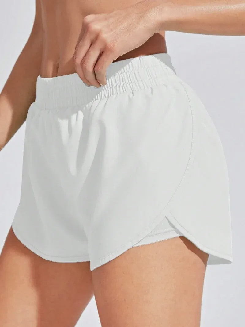 Dames Yoga & Fitness Shorts: Elastische Running Workout Leggings voor Sport & Gym