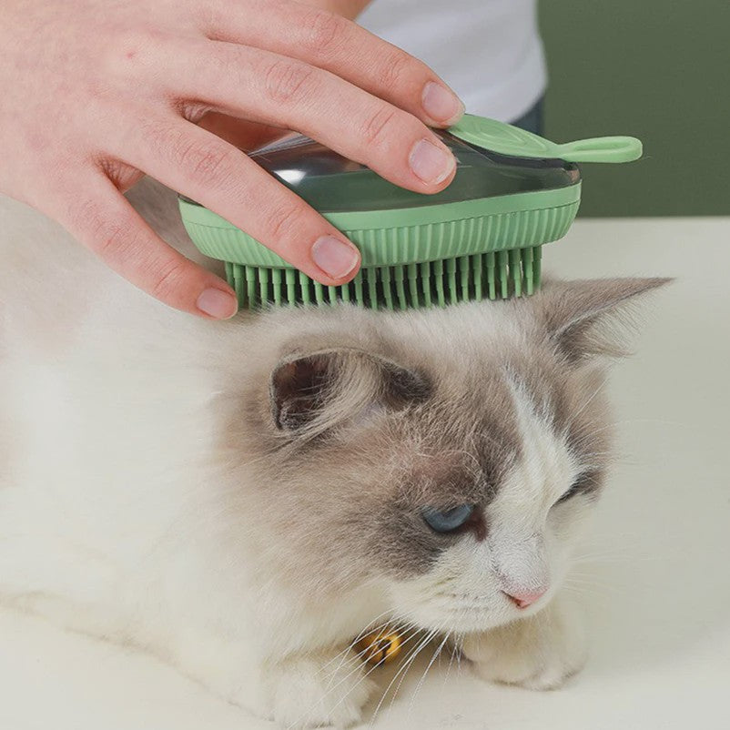 Siliconen Honden & Katten Borstel - Doucheborstel met Massagefunctie