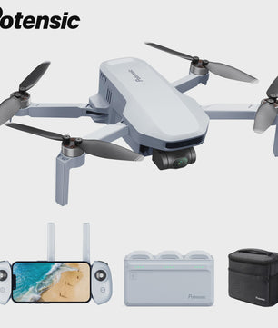 Potensic ATOM C0 Mini Drone: 4K Camera, 3-Axis Gimbal, 6KM GPS, Brushless Motor - Compact & Professioneel