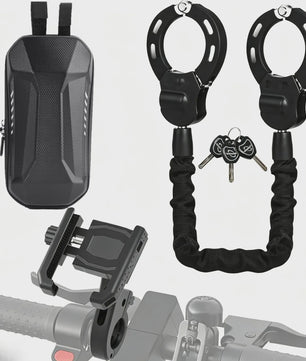 Elektrische Scooter Ketting & Opbergtas - Hoge Beveiliging Anti-diefstal Sluiting