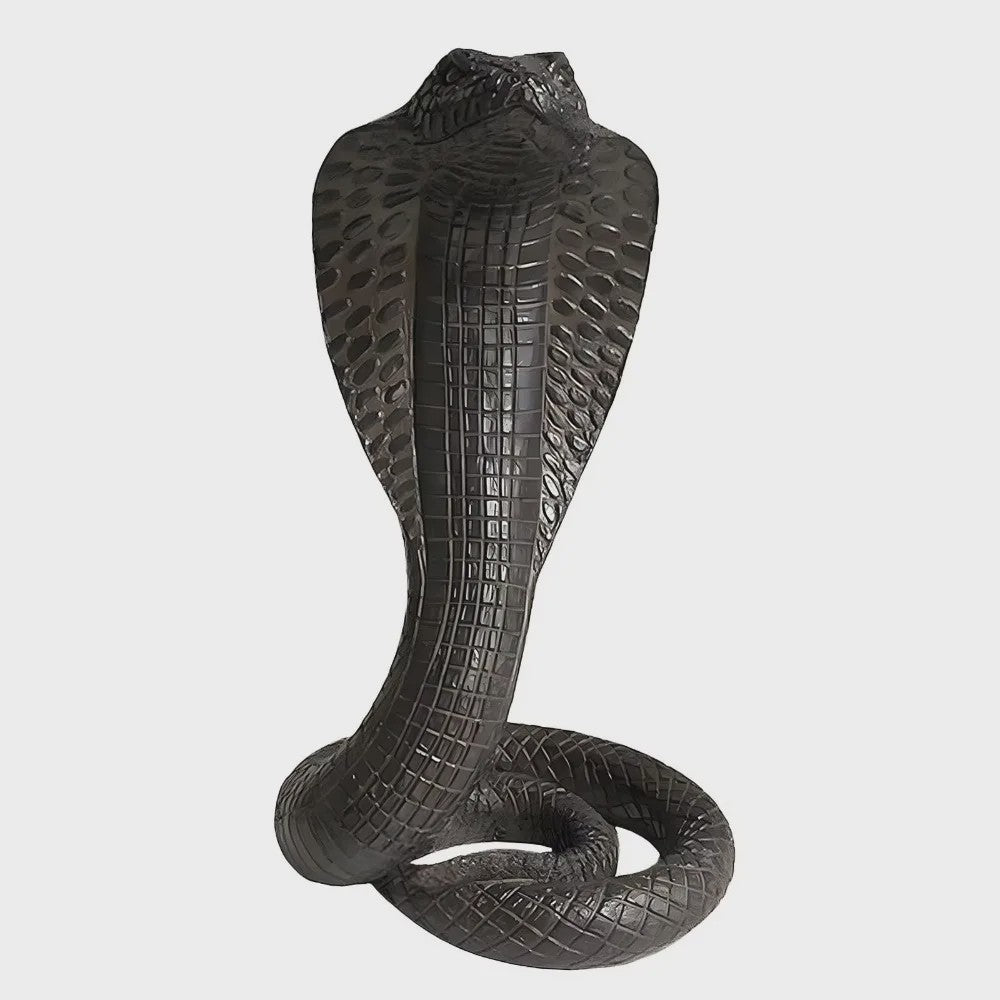 Levensechte Cobra Model Figuur - Hars Ornament voor Kinderen & Decoratie