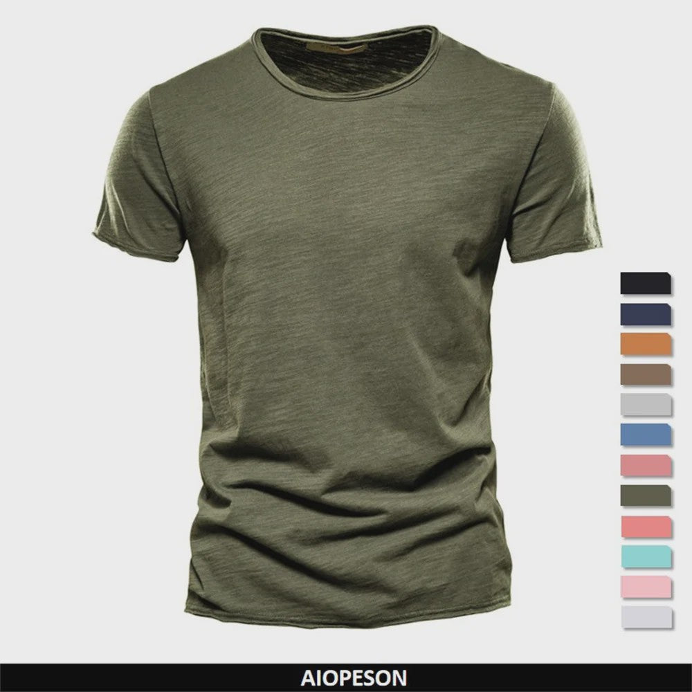 Comfortabel Heren T-shirt van 100% Katoen - Zacht, Ademend en Stijlvol