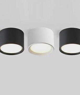 Moderne LED Plafondspot - Opbouw Downlight met 3 Kleurtemperaturen