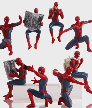 Spider-Man Actiefiguur Miniatuur Collectie Speelgoed - 7-9cm - Kinder Cadeau