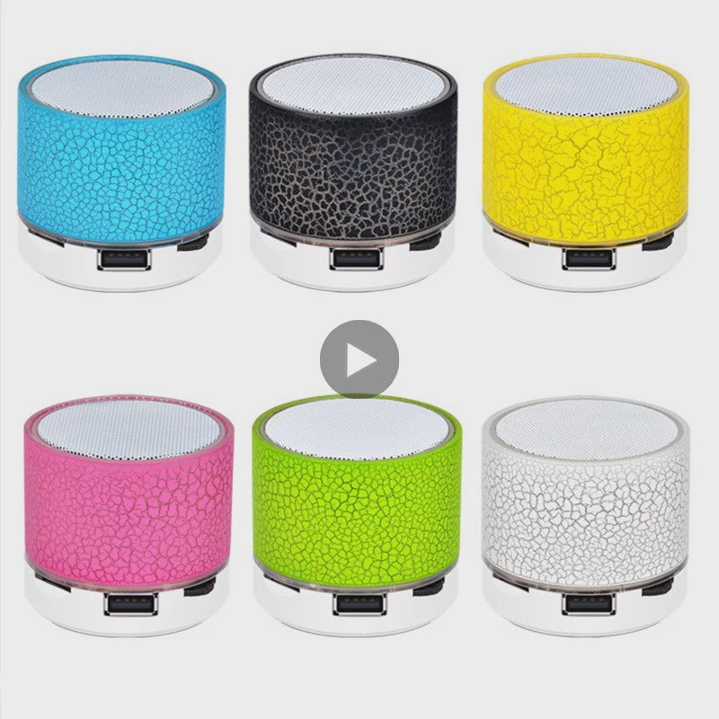 Draagbare Mini Bluetooth Speaker met Kleurrijke LED Verlichting en Handsfree Functie