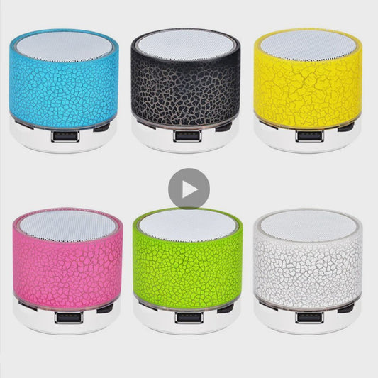 Draagbare Mini Bluetooth Speaker met Kleurrijke LED Verlichting en Handsfree Functie