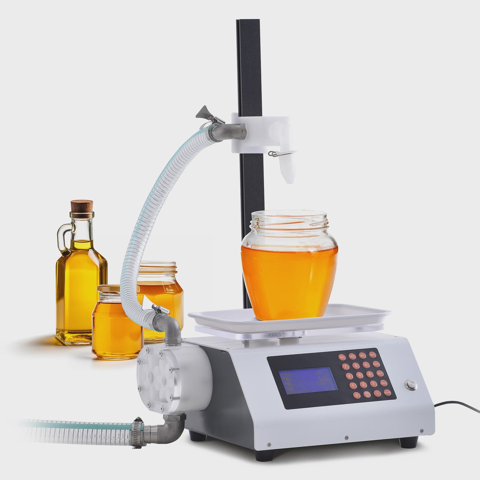Automatische Vloeistof Vulmachine met Digitale Controle - 50-5000g