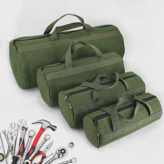 Stevige Canvas Gereedschapstas - Draagbare Organizer voor Gereedschap en Handgereedschap