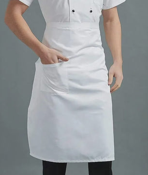 Professionele Zwarte Halfschort Keukenschort voor Chefs en Horeca Personeel