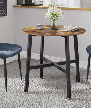 Ronde Eettafel & Keukentafel - Stijlvol en Compact voor Woonkamer, Kantoor of Appartement