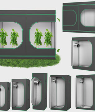 Professionele Kweek Telt - Indoor Growroom met Observatievenster & Reflecterende Mylar