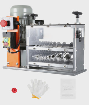Professionele Elektrische Kabelstripper - 750W, 1.5-32mm, 10 Kanalen voor Koper Recycling
