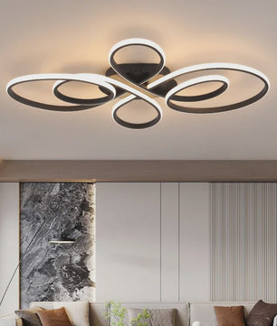 Moderne LED Plafondlamp met Afstandsbediening - Dimbare Plafondverlichting voor Woonkamer