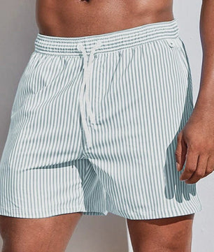 Herenshorts met Verticale Strepen - Zomer Casual Beach & Zwembroek