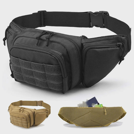 Tactische Heuptas - Militair Nylon Bum Bag voor Heren | Outdoor & Sport