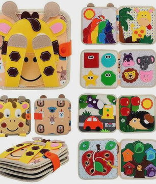 Educatief Busy Board: Ontwikkel Motoriek & Zintuigen - Leerzaam Speelgoed voor Kinderen