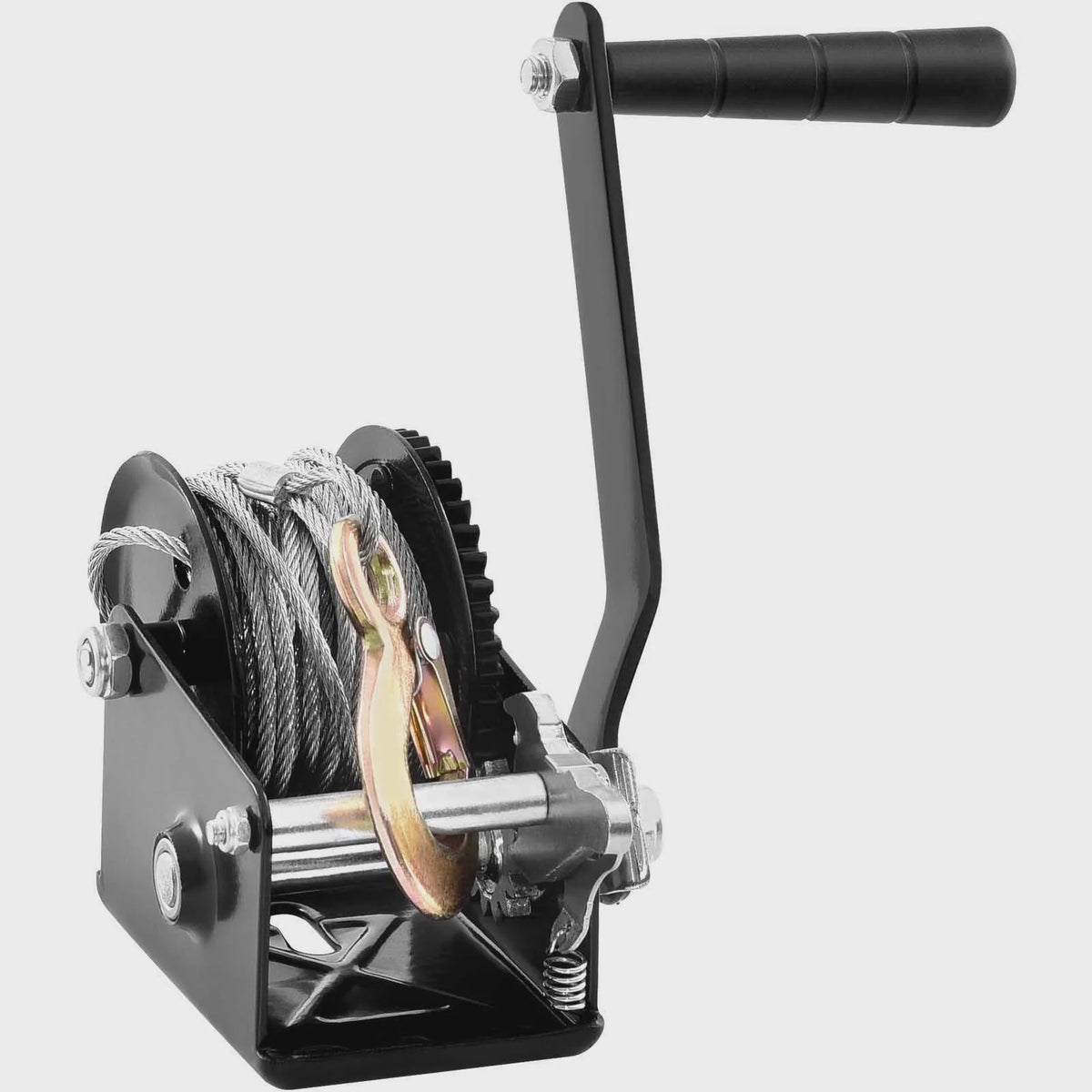 Zware Kwaliteit Handlier met 10m Staalkabel en 2-Weg Ratel voor Trailer, Boot & ATV