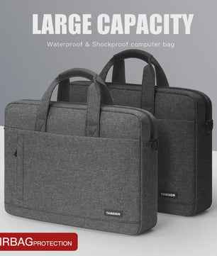 Waterdichte Laptoptas 13-17.3 Inch met Schouderband & Handvat - Bescherming & Opbergruimte