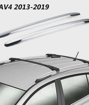 Aluminium Dakdragers Rails voor Toyota RAV4 (2013-2019) - Zilver