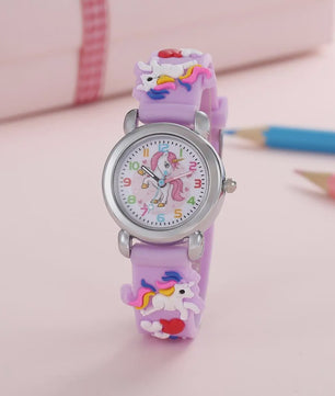 Unicorn Kinderhorloge - Kleurrijk Quartz Horloge voor Kinderen en Studenten