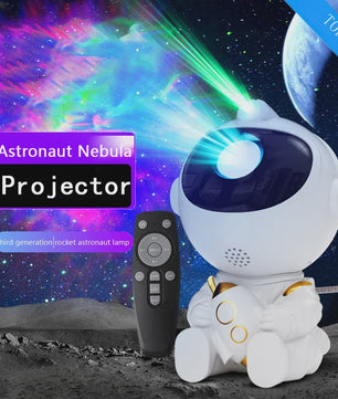 Astronaut Sterrenhemel Projector Lamp - Magische Sterren & Nevels voor Slaapkamer