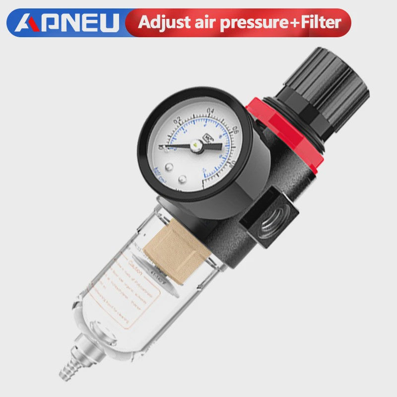 AFR2000 Pneumatische Compressor Luchtfilter & Drukregelaar met Olie/Waterafscheider