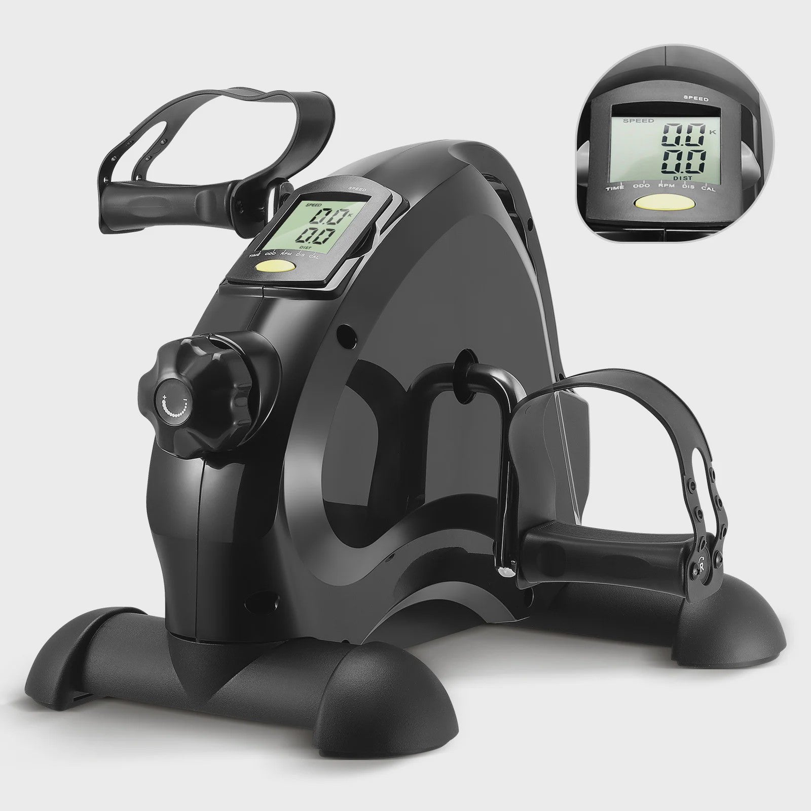Mini Hometrainer Fiets voor Arm en Benen - Compacte Oefenfiets met LCD Display