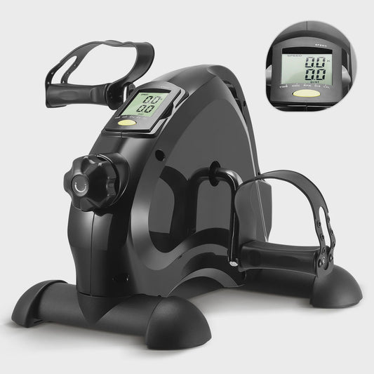 Mini Hometrainer Fiets voor Arm en Benen - Compacte Oefenfiets met LCD Display