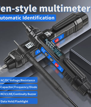 SANKOL SK-216 Digitale Multimeter & Spanningsmeter Pen - 4000 Counts, NCV, Auto Range
