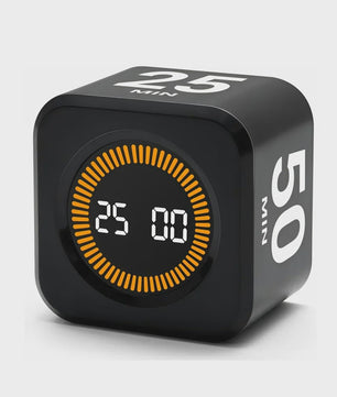 Slimme Timer Kubus met Zwaartekracht Sensor - Visuele Tijdmanagement Tool met LED Scherm