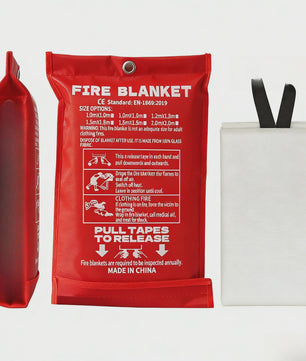 Noodbranddeken Glasvezel 1m x 1m - Brandvertragend en Veilig