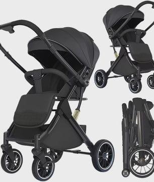 Luxe Lichtgewicht Kinderwagen Baby Reiswieg Travel System - Comfortabel en Veilig Reizen
