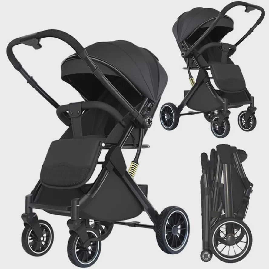 Luxe Lichtgewicht Kinderwagen Baby Reiswieg Travel System - Comfortabel en Veilig Reizen