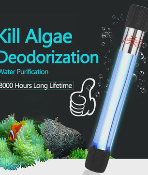 Krachtige Aquarium UV Sterilisator Lamp - 5-11W Onderwater Reiniging