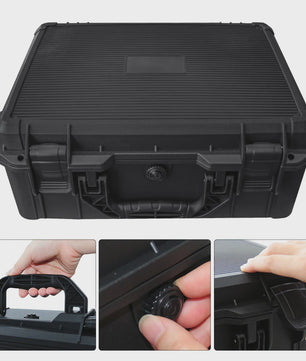 Robuuste Hardcase Gereedschapskoffer met Schuim – Schok- en Waterdicht