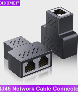 RJ45 Netwerk Splitter Adapter: Verdeel 1 Ethernet Poort naar 2