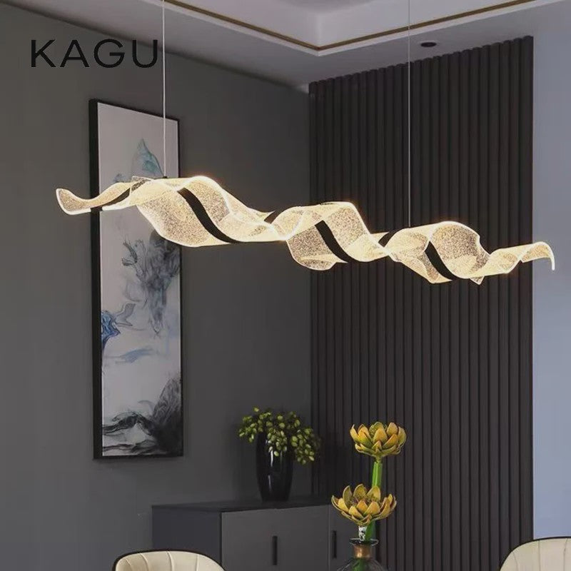 Moderne LED Golf Plafondlamp - Design Hanglamp voor Eetkamer, Restaurant & Bar