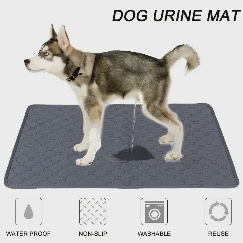 Herbruikbare Waterdichte Hondentoiletmat - Wasbaar & Antislip voor Puppy's en Oudere Honden