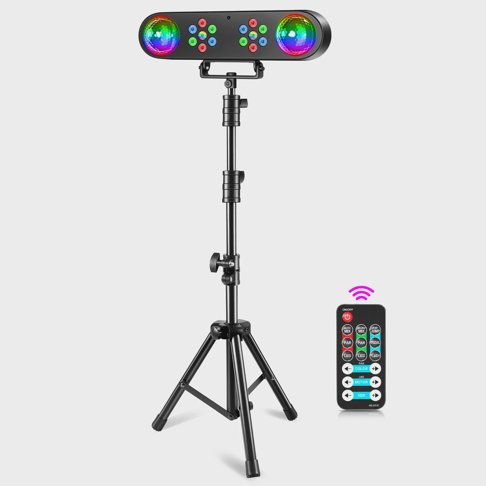 Krachtige Party & DJ Verlichting: RGB LED Effecten, Magische Bal & Stroboscoop met Afstandsbediening