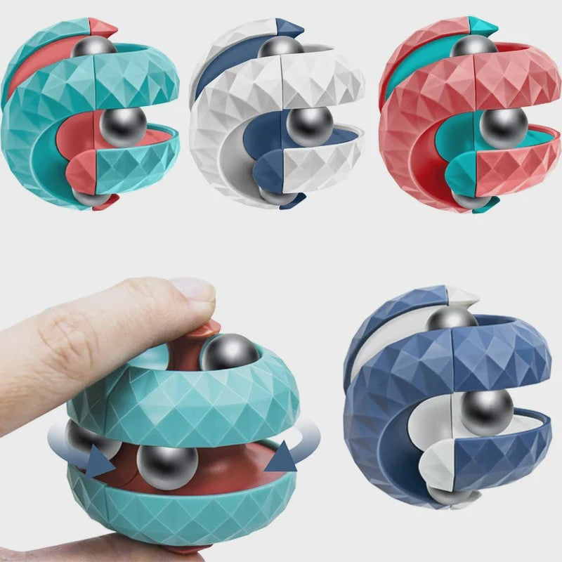 Orbit Bal Kubus Fidget Toy - Anti-Stress & Focus Speelgoed voor Kinderen