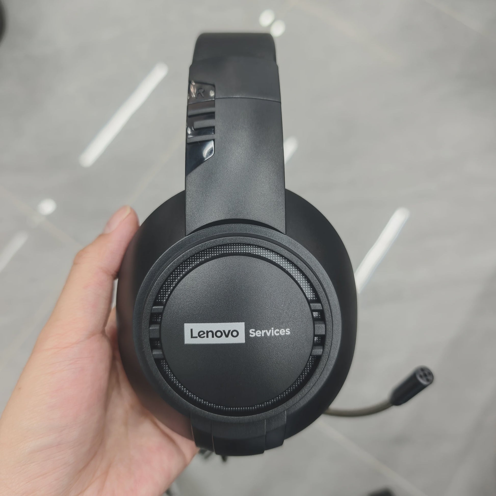 Lenovo E08 E-sports Headset: 7.1 Surround Sound, RGB Licht & Microfoon voor PC Gaming