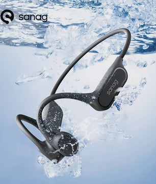 Sanag B33S Bone Conduction Oordopjes - IPX8 Waterdicht & 32GB MP3 Speler