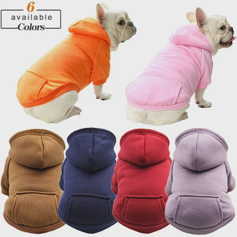 Warme Hondenhuisjes Hoodie voor Herfst & Winter - Comfortabele Pet Kleding