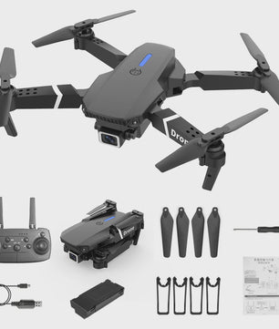 Opvouwbare FPV WiFi Drone met 4K Camera en Vliegstabilisatie - Perfect Cadeau