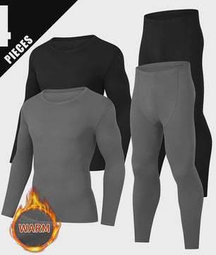 Heren Thermisch Ondergoed Set - Comfortabel & Warm voor Herfst/Winter