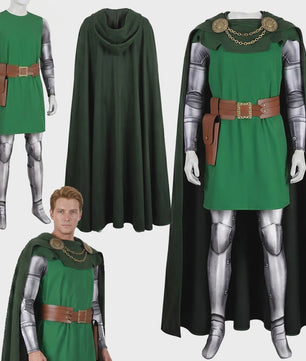 Doctor Doom Cosplay Kostuum voor Heren - Compleet Superhelden Outfit