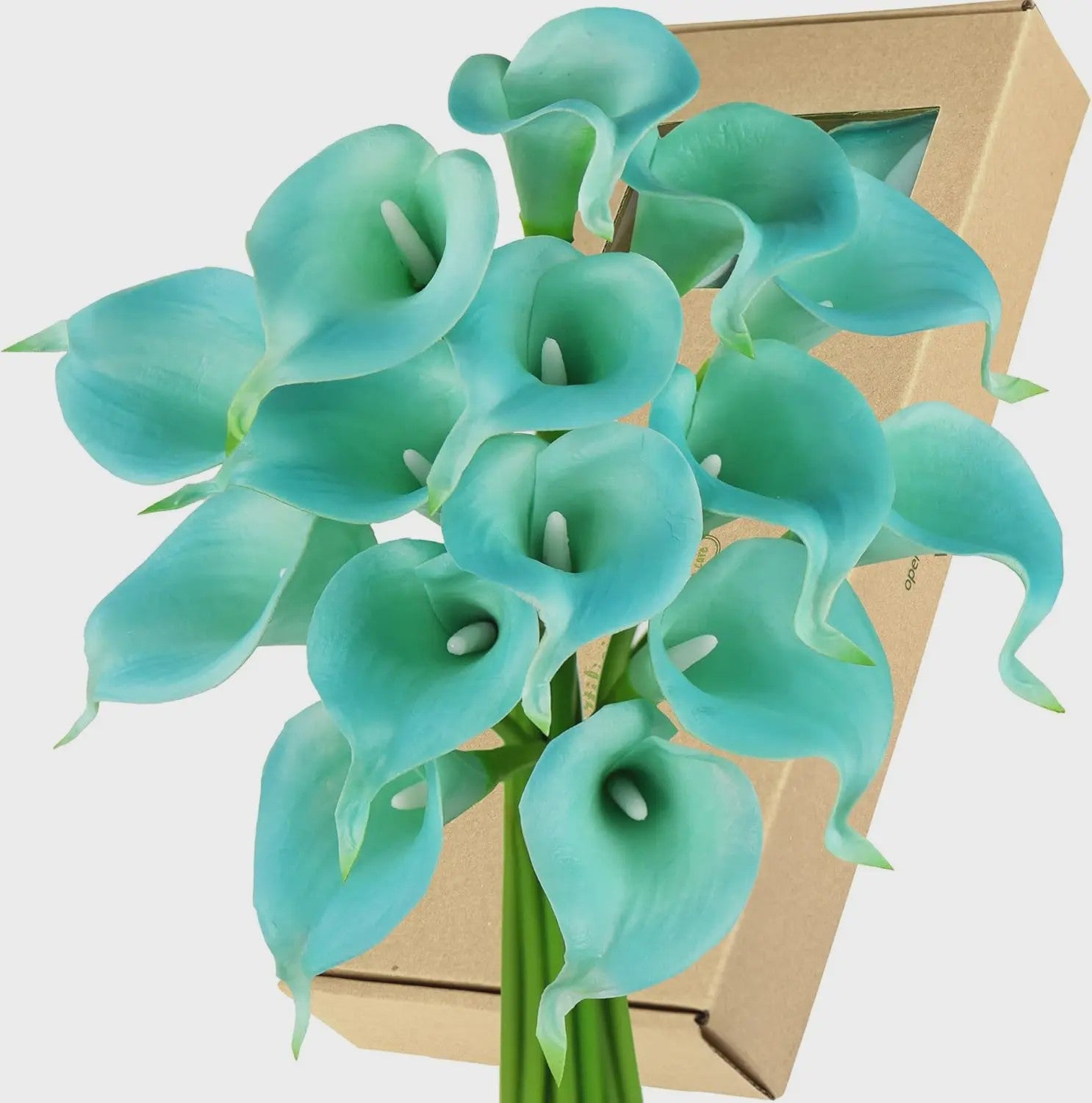 Real Touch Kunst Calla Lelies - Bruidsboeket & Bloemstukken (15 stuks)