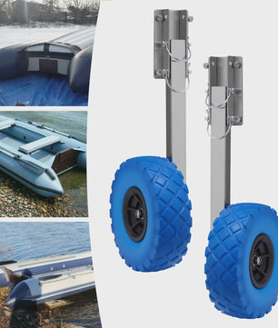 Opblaasbare Boot Trailer Wielenset - Lanceerwielen voor Bijboot & Rubberboot