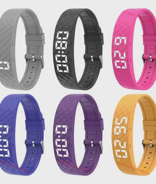 Trilwekker Armband Horloge - Stille Wekker voor Zware Slapers, Verstelbaar & Draagbaar